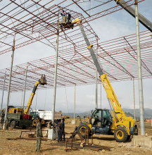 XCMG 23 ton telehanlder XTF23010 China mobile wheel heavy telescopic handler price